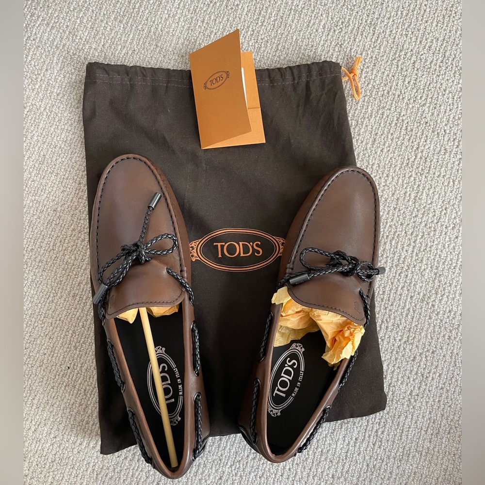 Men’s Brown Leather TOD’S shoes